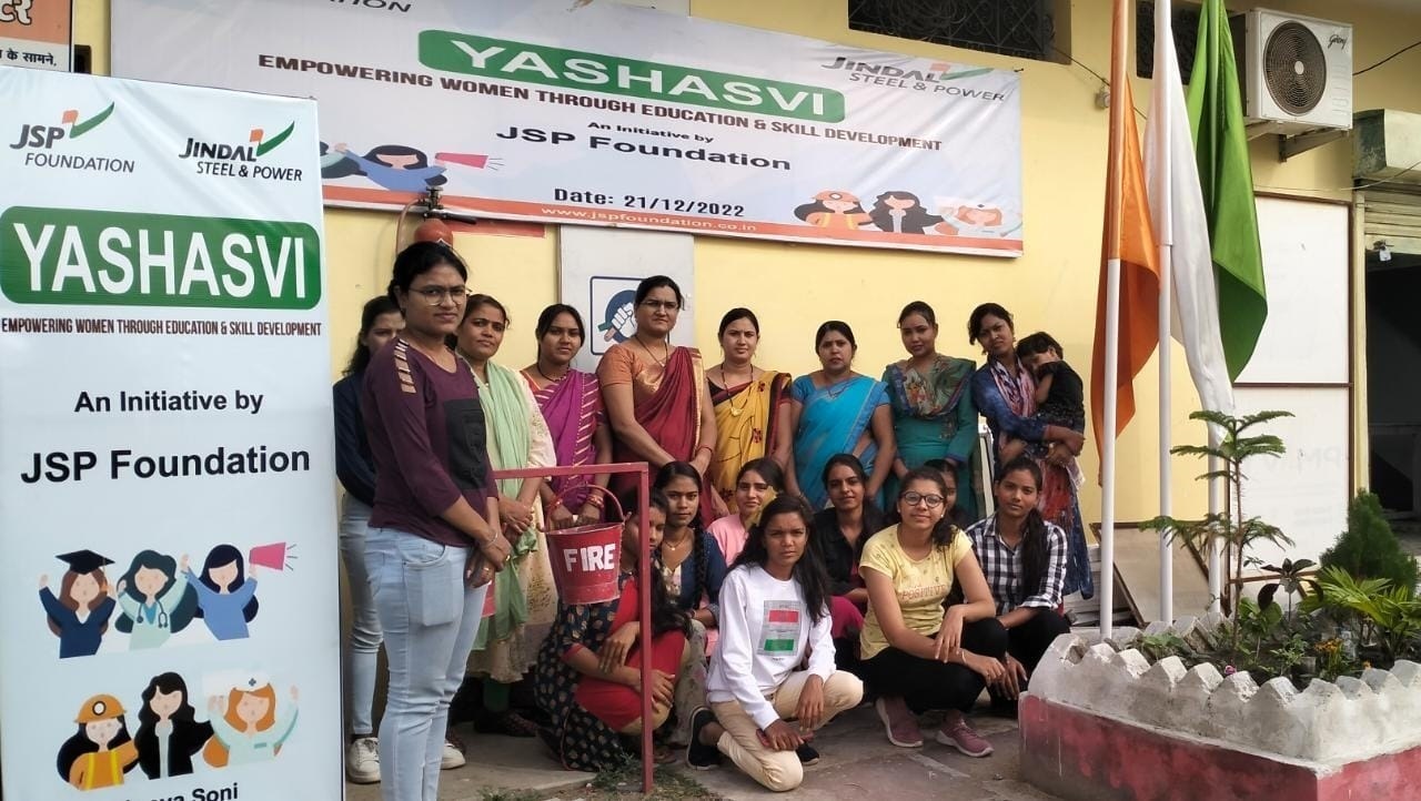 A community skills training session